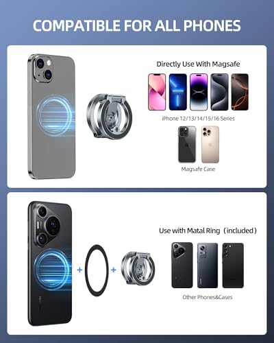 Support magnétique double iPhone 16 pour trépied et gym, l'accessoire voyage pliable idéal - 2