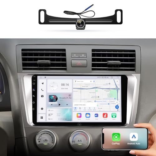9" Android 13 Car Stereo for Toyota Camry 2006-2011 (Non-JBL ONLY) - 4G+64G Wireless CarPlay Radio Upgrade with HD Touch Screen, GPS Navigation, 1080P Backup Camera, BT 5.4
