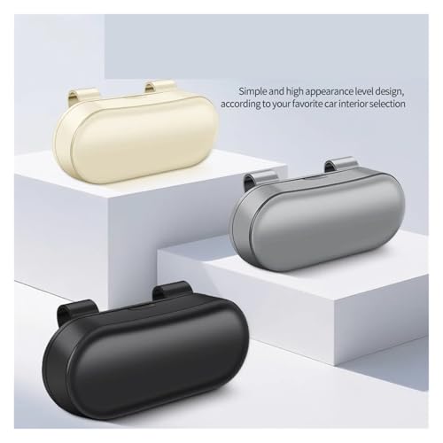 Support de lunettes de voiture universel avec fixation à boucle gris - 6