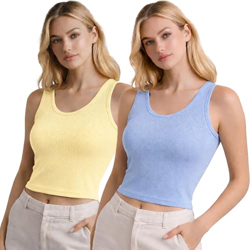 Image of London Hills Tops for Woman | Tshirt for Woman | t Shirt for Womans | Crop top for Woman's | Women tees | Stretchable Women Tops | Sleeveless Ribbed top's for Women's Western 'Women t Shirt