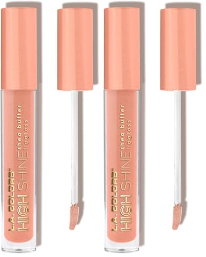 Image of L.A. COLORS High Shine Lipgloss, Wink CLG950 (Pack of 2)
