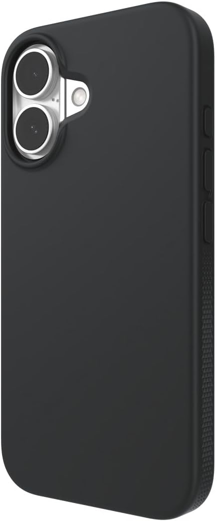 ZAGG Manhattan Snap for iPhone 16 Plus Case - MagSafe Compatible, 13ft Drop Protection, Strengthened with Graphene, Soft-Touch Silicone, Slim & Lightweight Design, 96% Recycled Content, Black - Image 11