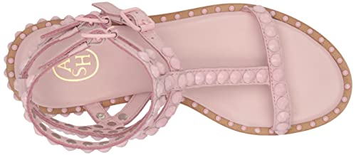 Image of Ash Play Bis Tonal-Studded Flat Sandal for Women, Chic Open-Toe Design, Comfortable Footbed, Durable Sole, Ideal for Casual Outfits