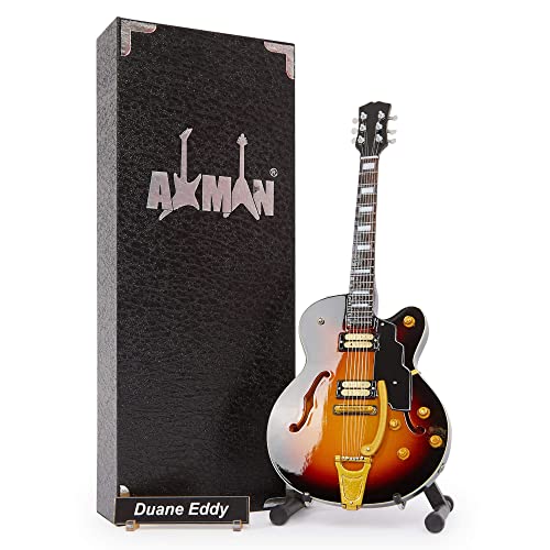 Duane Eddy – Réplique de guitare miniature - Les Beatles, Paul McCartney, John Lennon, RIngo Starr, George Harrison Duane Eddy - Réplique de guitare miniature