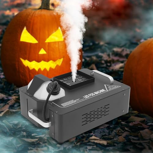 Máquina de Humo 1500W con 24 Led RGB para Escenario miniatura 5
