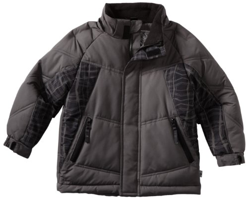 Image of Rothschild Little Boys' Jacket with Plaid Detailing