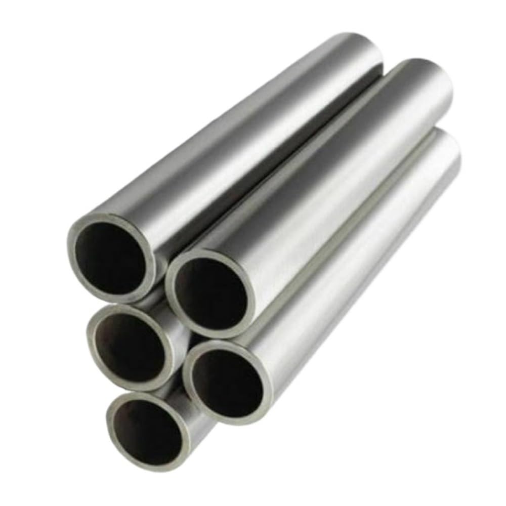Titanrohr, lang, 200/500 mm, Industrielegierung, Titanrohr, 6–19 mm Außendurchmesser, leichtes Rohr, 1 Stück(10x8x500mm)