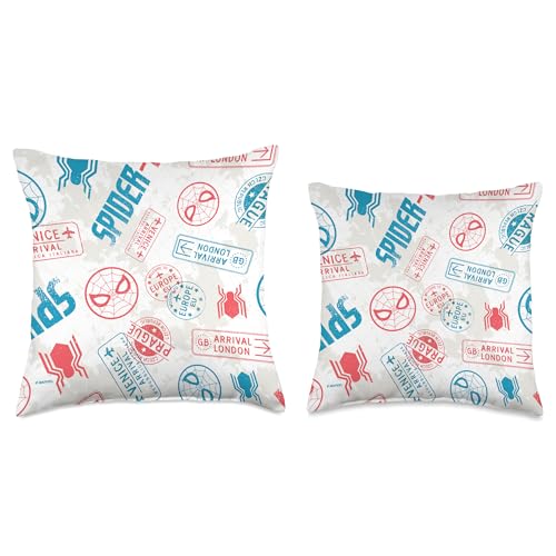 Coussin Marvel Spider-Man Far from Home carré multicolore pour lit et canapé - 4