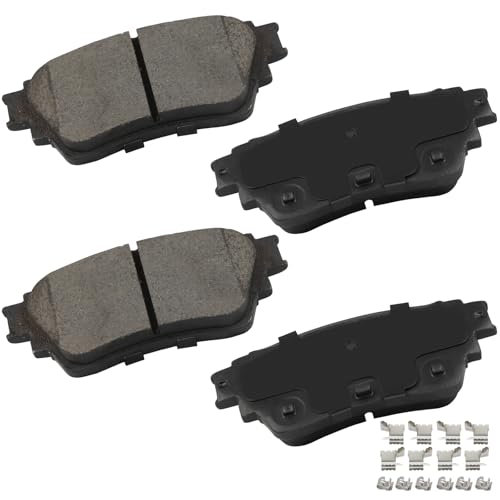 Image of cciyu D2200 Rear Ceramic Disc Brake Pads Kit For Nissan For ALTIMA 2019