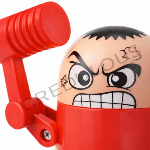 Image of Fighting Robots Boxing Board Game for Kids, 2 Player Interactive Whack-A-Mole Battle Toy, Gift for Boys & Girls Age 4-8, Multicolor