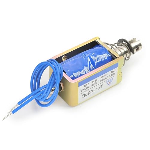 Électroaimant push pull 12V résout blocage serrure et automatisme mécanique - 7