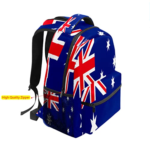 Girls Backpack For Teen Kid Lightweight Travel School Bag Australia Flag Casual Daypack Laptop Backpacks For Men Women #TOP2