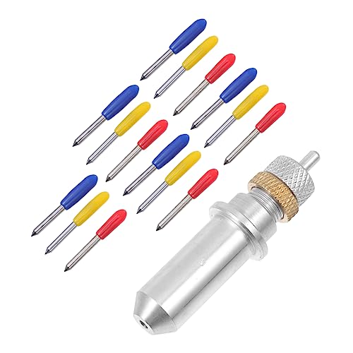 HAPINARY 1set Tungsten Cutting Blades for Vinyl Cutter Replacement Lettering Cutters High Precision Blades for Clean Cuts Compatible Computer Lettering Machines Easy to Use and