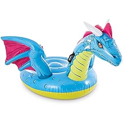 Colchóneta Hinchable Segunda Mano Intex 57563NP Dragon Ride-On, Black
