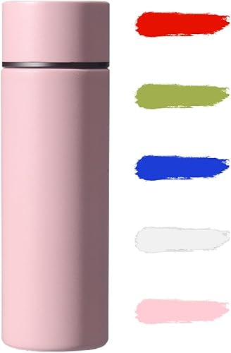 Miniatura 12 de Mini botella de agua pequeña de 12 onzas, termos pequeños de acero inoxidable, con aislamiento al vacío, a prueba de fugas, mantiene las bebidas