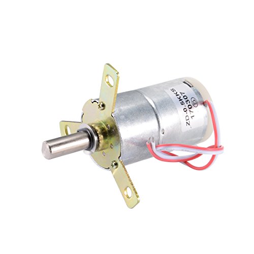 Uxcell a17030600ux1063 High Torque 0.5K DC 12V 25 RPM Gear Box Stabilivolt Electric Motor Replacement