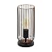 Produktbild EGLO Tischlampe Roccamena, 1 flammige Vintage Tischleuchte, Nachttlischlampe aus Stahl, Farbe: Schwarz, kupfer, Fassung: E27