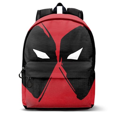 Mochila de Deadpool de 22 Litros Ideal para Clase y Convenciones de Cómics