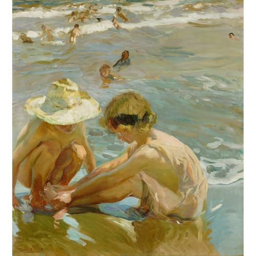 Impression giclée enroulée Le pied blessé Sorolla 101,6x127 cm