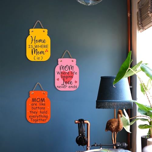 Image of Zesta Wooden Wall Hanging Decorative Items /Hanging Home Wall Decor Items /MDF Decoration Items for Home /Cute Wall Art For Living Room /Home Decor Items Living Room (JAR-09)
