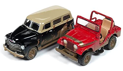 Set de 2 autos a escala 1:64 Johnny Lightning