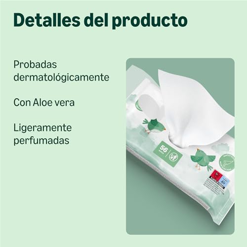 Variante de by Amazon mejores toallitas bebe 1008 toallitas (18×56)