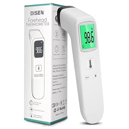 Non-Contact Thermometer for Adults and Kid,No Touch Infrared Forehead Thermometer for Fever, Smart Temperature Gun Reading Detection on Forehead