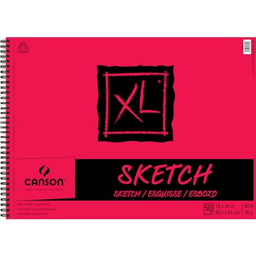 Canson XL Series Sketch Pad (Charcoal 50 Sheets)
