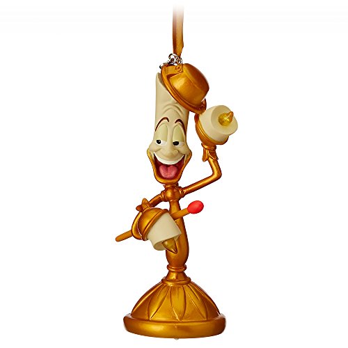 Disney Lumiere Light-up Sketchbook Ornament - Beauty and The Beast