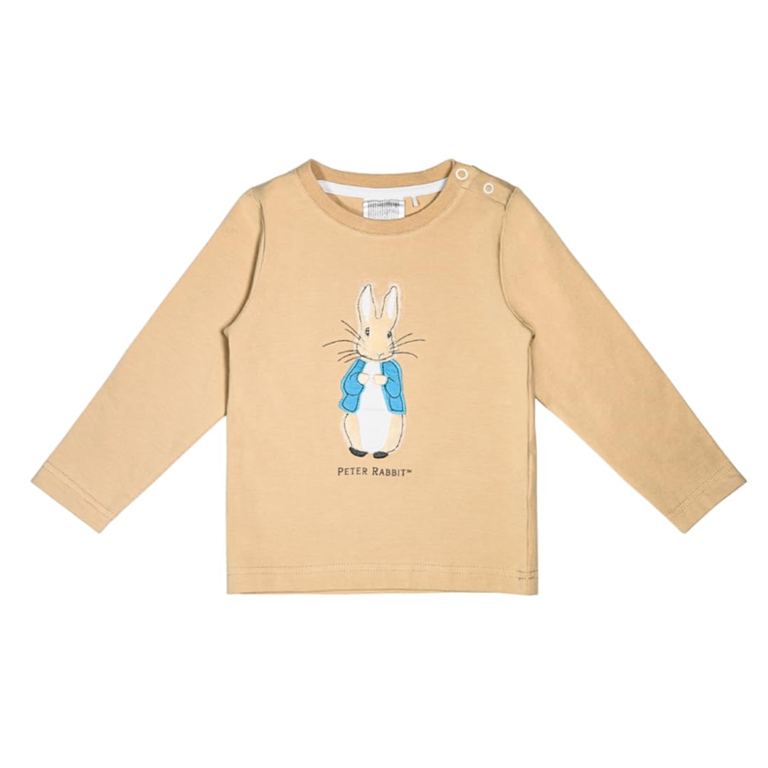Blade & Rose | Peter Rabbit Neutral Top | Unisex Clothing for Babies & Toddlers 2-3 Years | Beige