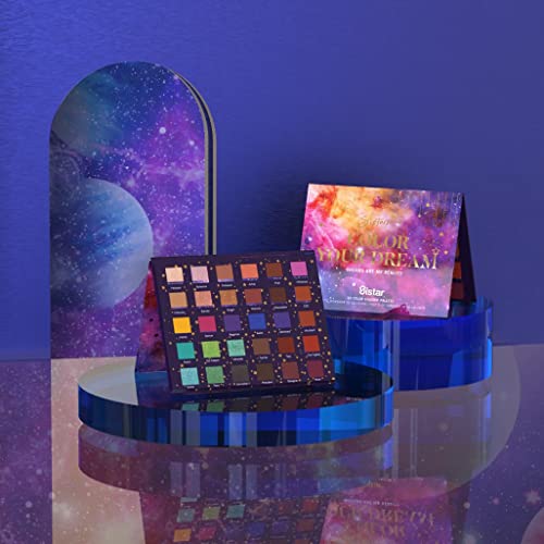 Sistar Sistarship Color Your Dream 30 Color Eye Shadow Palette Fun Vibrant Colors Full Pigmented Combination Of Matte And Shimmer Shades #TOP1