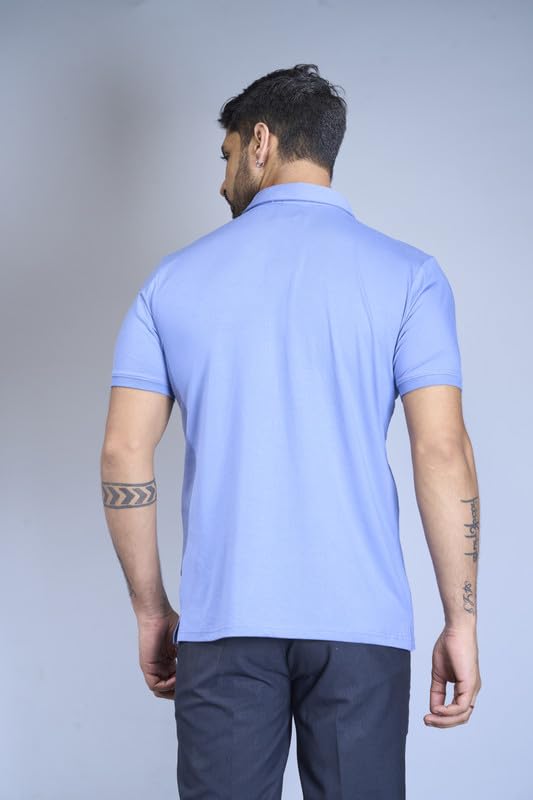 Image of Interwove Bamboo Knitted Polo T-Shirt