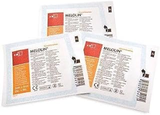 Melolin 10 x 10 cm x10 Low Adherent Absorbent Dressings Wounds Abrasions Burns