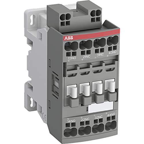 Bloc contacteur NF22EK-12 gris avec 4 contacts auxiliaires 48-130V