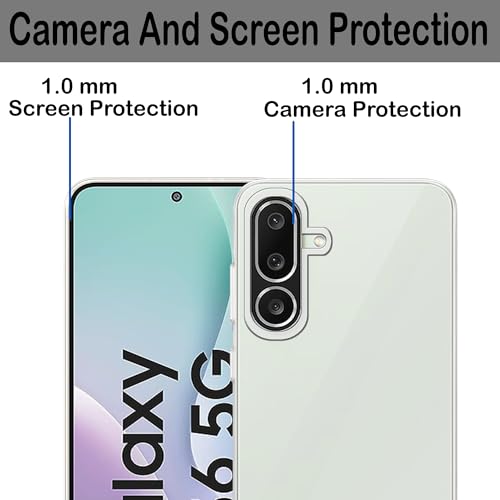 Image of Amazon Brand - Solimo for Samsung Galaxy M56 5G Premium Transparent Soft Silicon Crystal Clear Back Cover [Transparent]