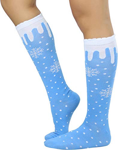 ToBeInStyle Women's Holiday Design Knee Socks4
