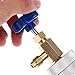 Aupoko R134A AC Oil Dye Injector, Oil Filling Syringe with 1/2