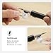 Hyashee Cleaner Kit for Airpods Pro 1 2 3 Multi-Function Cleaning Pen with Soft Brush Flocking Sponge for Bluetooth Earphones Case Cleaning Tools Black