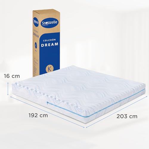 Opiniones y reviews de Colchones king size disponible en línea. 21 colchones king size marca SNOOZELLE COMFORT (3)
