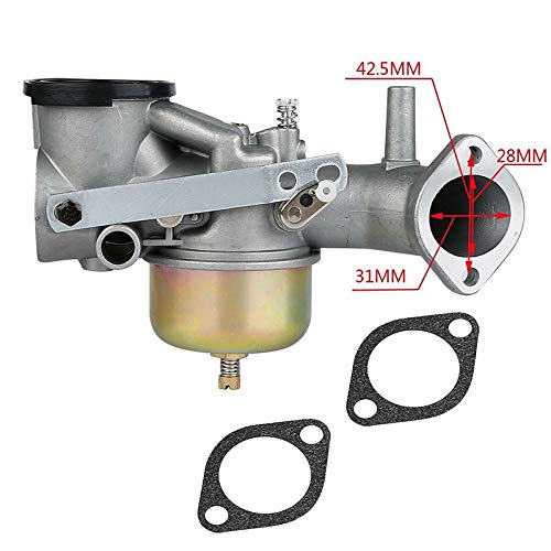 Carburatore in metallo con kit di guarnizione per Briggs & Stratton 491026 281707 491031 490499 12 per HP Motor Carb Repair Tool Parts
