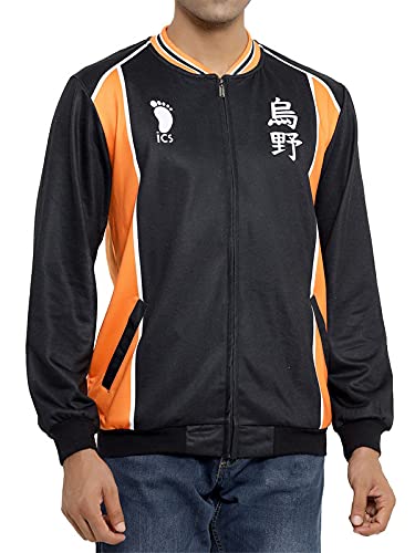 Bomber Jacket Amazon Karasuno Jacket Haikyuu Anime Jacket For Men