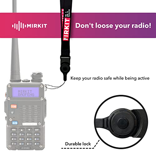Mirkit 2Pc Uv5R Battery Bl-5 3800Mah & 2Pc 2.5 Mm Usb Charger Cables With Lanyards Mirkit For Two Way Radio Compatible With Baofeng Uv-5R Bf-F8Hp Uv-5Rx3 Uv-5Rtp Uv-5X3 thumb #7