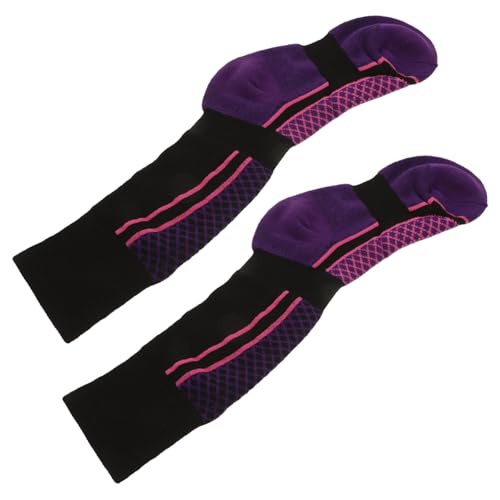 1Pair High Tube Equestrian Socks for Breathable Compression Stockings for Horse Riding Thick Towel Bottom for Comfort for Boys and Sports Activities