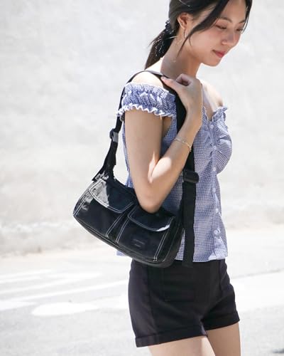 Image of ZIMEGO Women's Cute Shoulder Bag - Stylish Everyday Satchel and Hobo Handbag