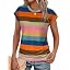 Striped Khaki Pink