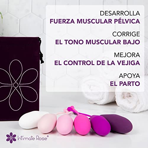 Descubre la mejor manicura y pedicura de LugoPulsa aqui 👈🏼 y pide cita Intimate-Rose-Pesas-para-Ejercicios-Kegel-de-Intimate-Rose-Control-de-la-Vejiga-y-Ejercicios-del-Suelo-Pelvico-Silicio-de-proxima-generacion-Rosa