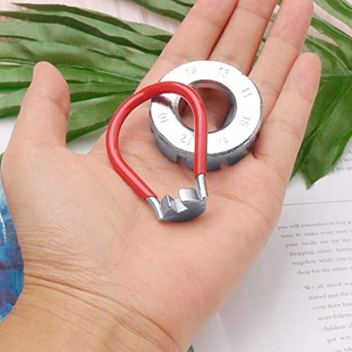 Jorzer Bike Spoke Wrench Bike Wheel Spokes Key Repair Kit Spanner Steel Wire Adjusting Tools Colorful 3PCS,Sports