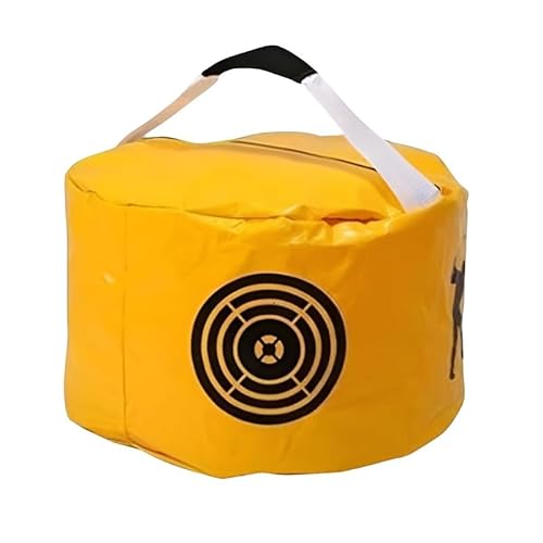 patty ゴルフ スイングバッグ 練習 ゴルフ練習器具 インパクト 素振り スイング矯正 自宅 練習用 バッグ ゴルフ用品 グッズ 大型 パワー トレーニング ゴルフ 練習器具 レディース コンペ 景品 (イエロー)
