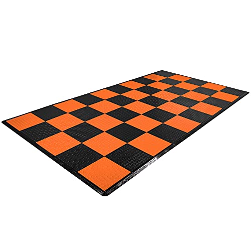 IncStores ⅜ Inch Thick Nitro Interlocking Garage Floor Tiles |