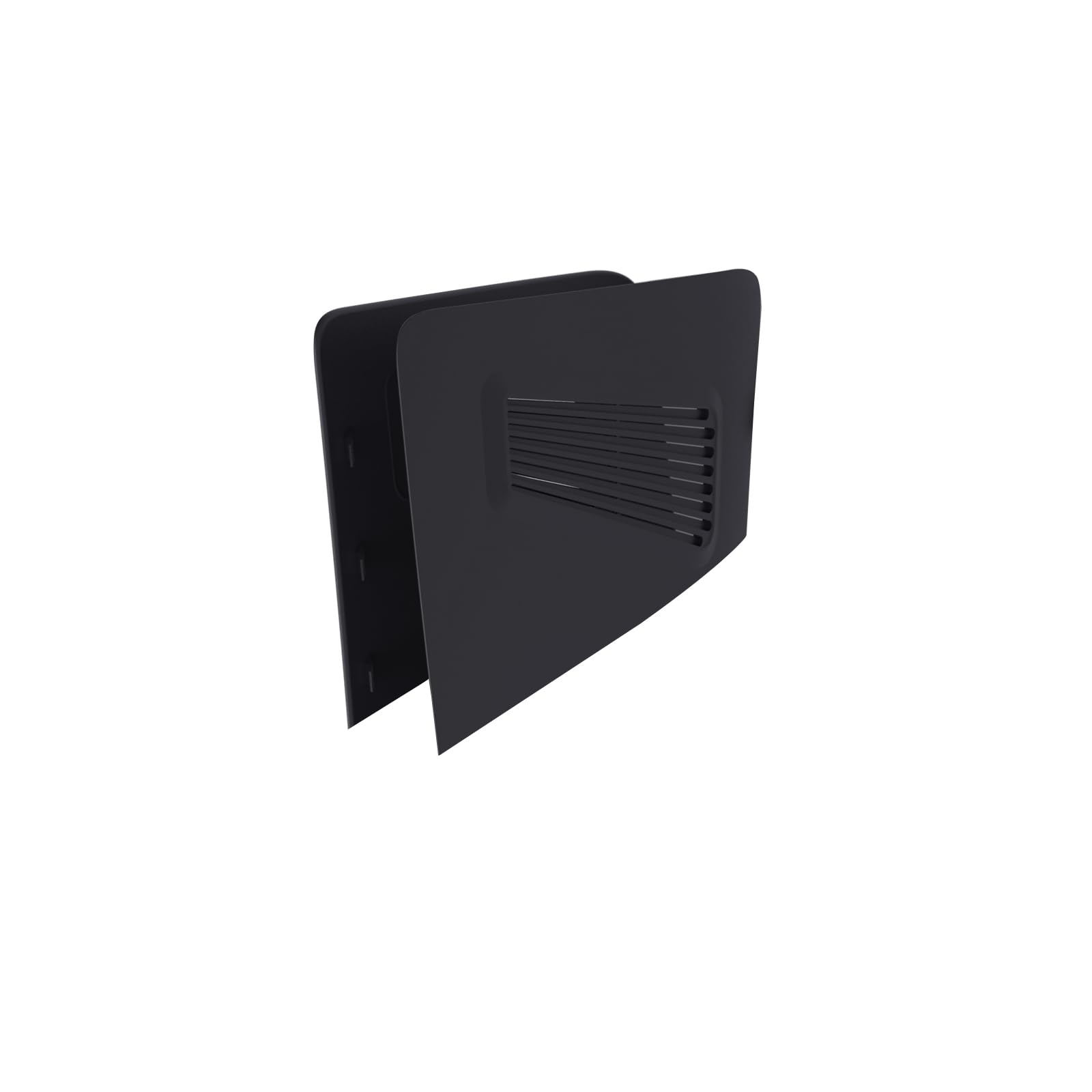 Placa Frontal Superior para PS5 Pro, Placa Frontal para Panel Trasero, Cubierta de Repuesto para Carcasa Antipolvo (Negro)